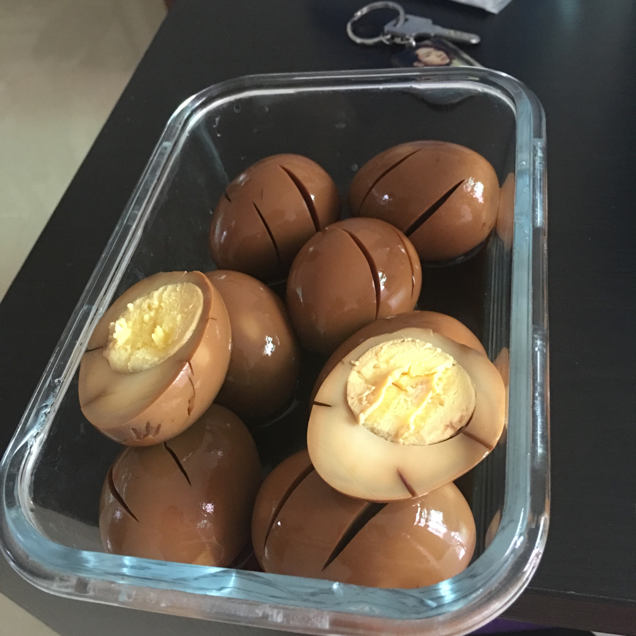 卤蛋一点都不逊