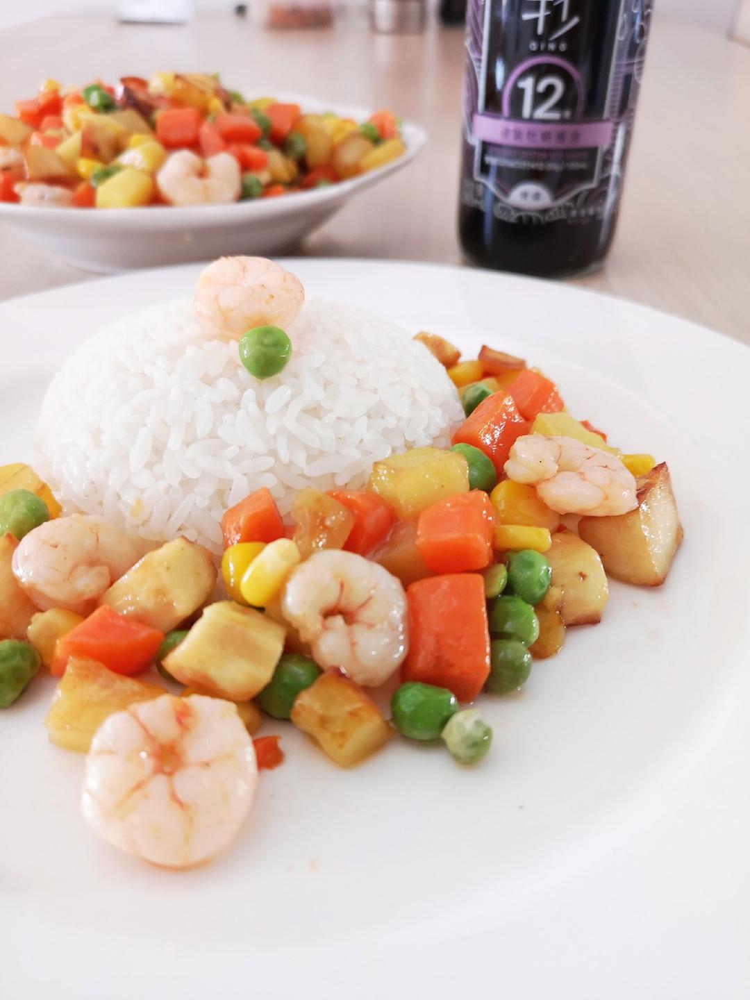 盐于律己～什锦虾仁