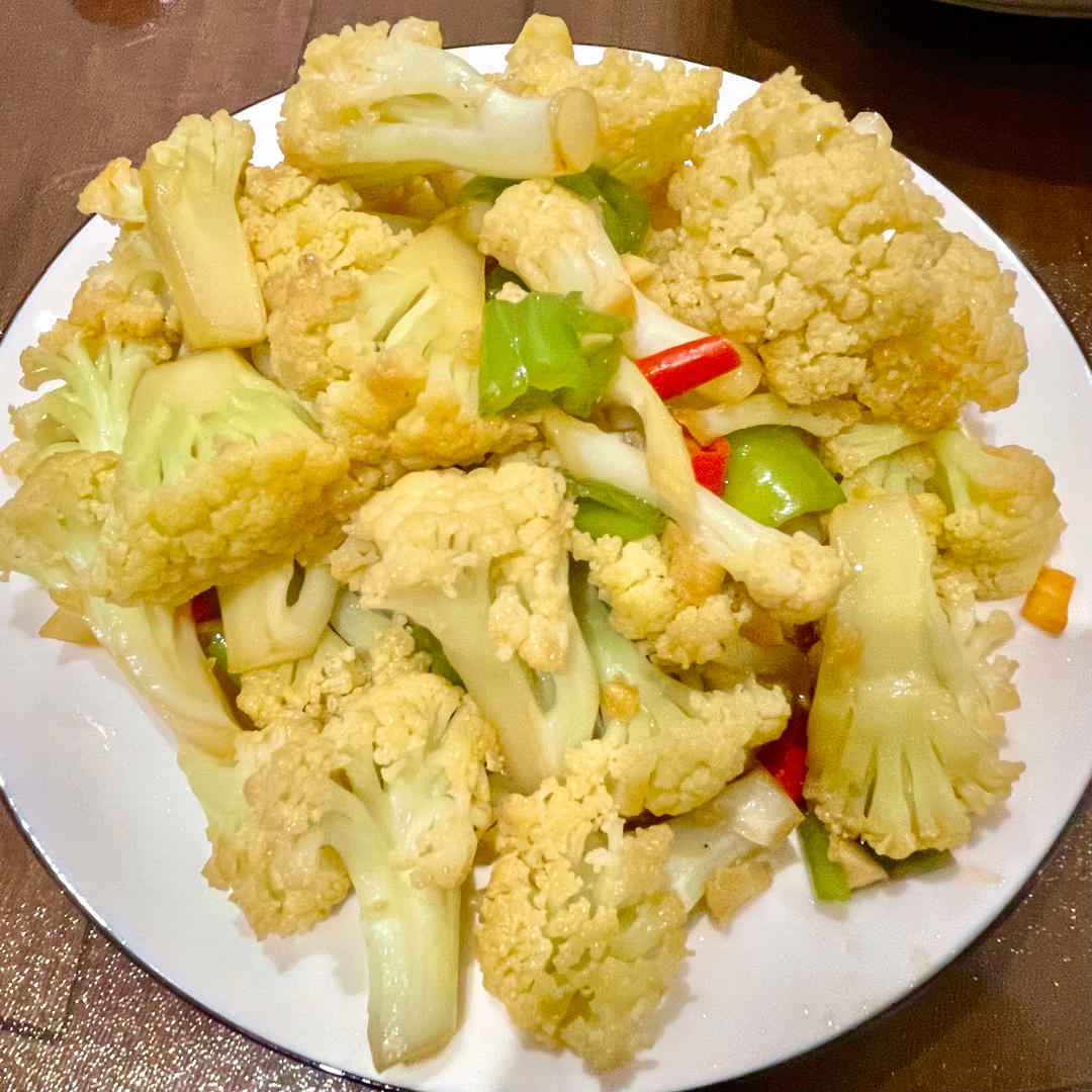 无肉简易版干煸菜花