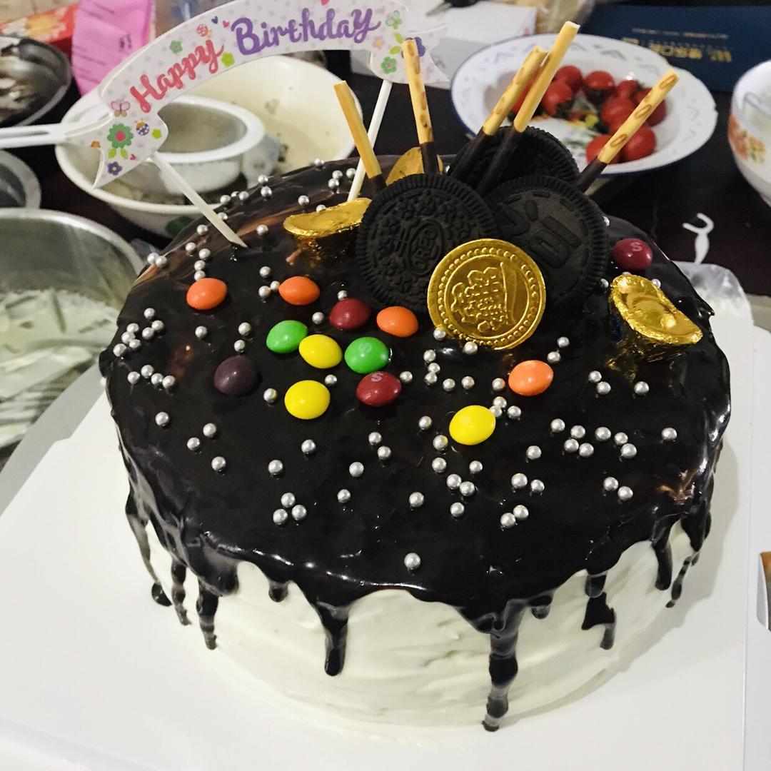 手机用户6821_yt6j做的巧克力淋面蛋糕