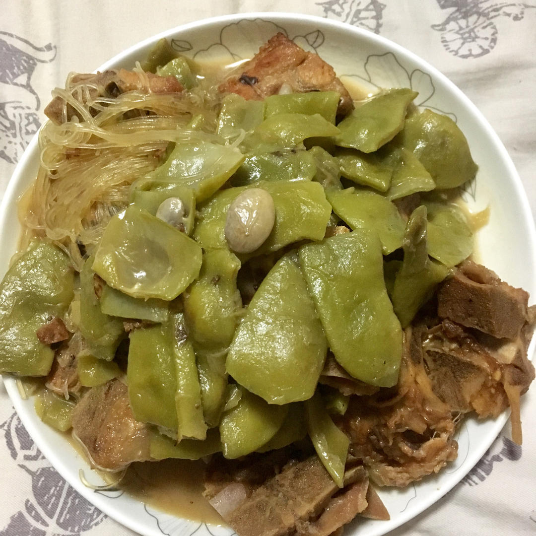 排骨炖豆角