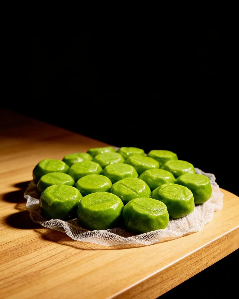 🪷苏州昆山正仪青团子「复刻文魁斋」