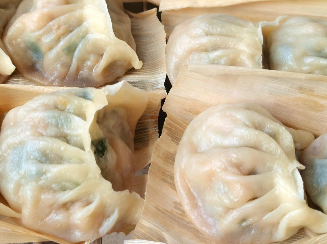 胶东特色 槐花鲅鱼大包子