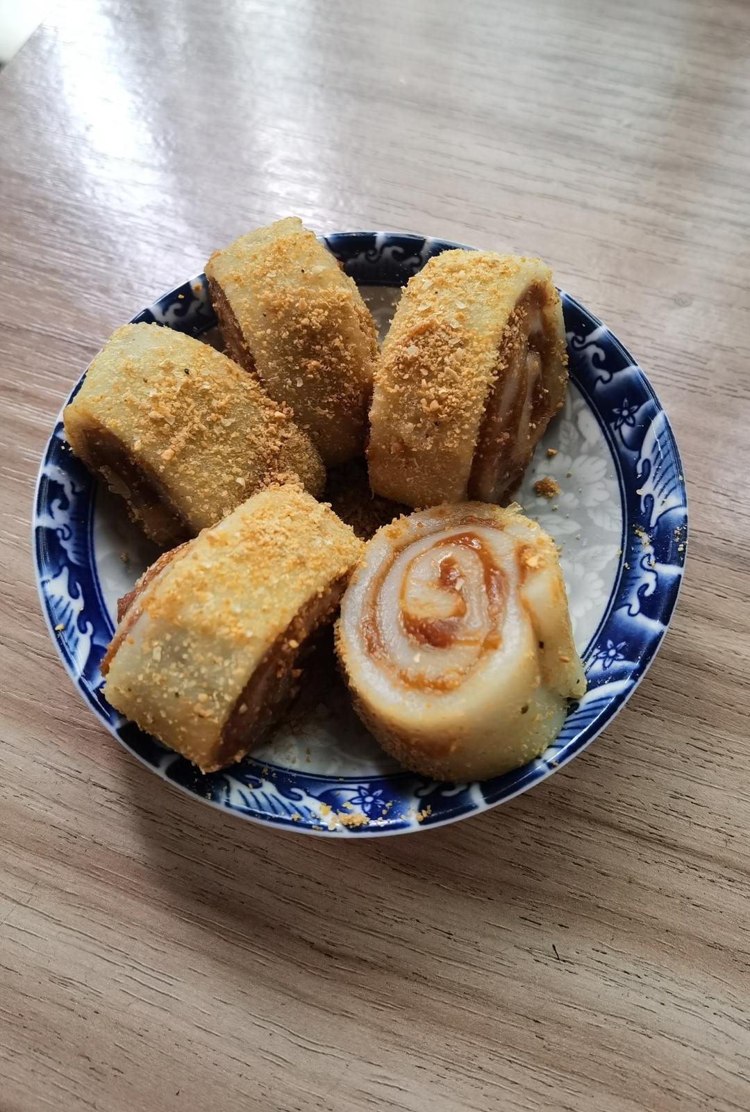 糯米豆沙卷（家庭版驴打滚）