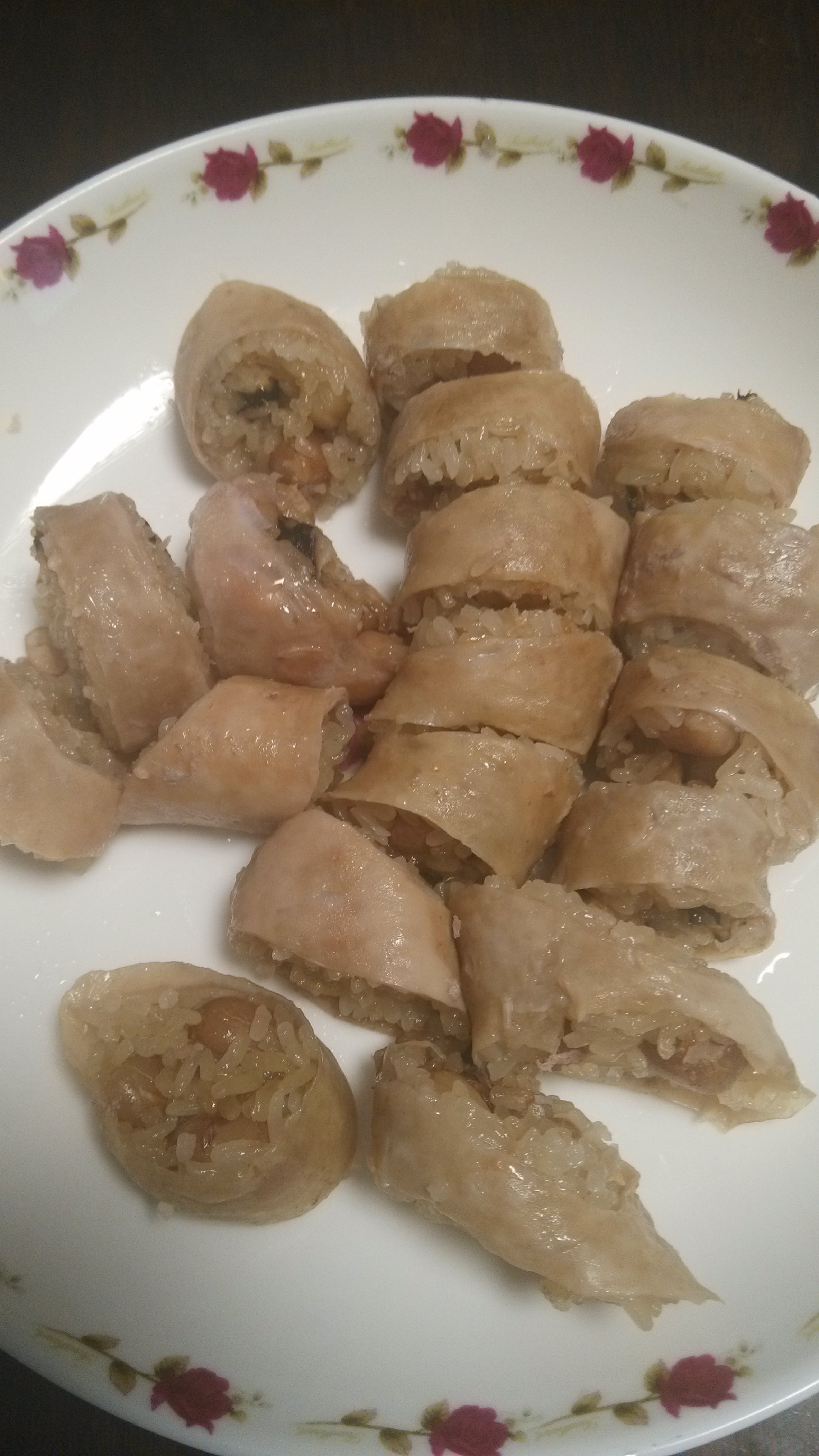 莫名其妙_7sdc做的猪肠灌糯米