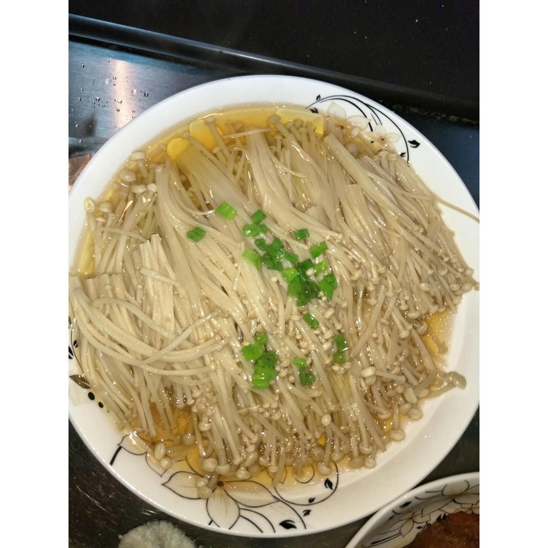 油泼金针菇