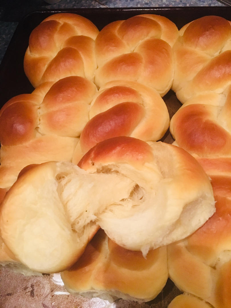 全世界最好吃没有之一的汤种布里欧修老面包