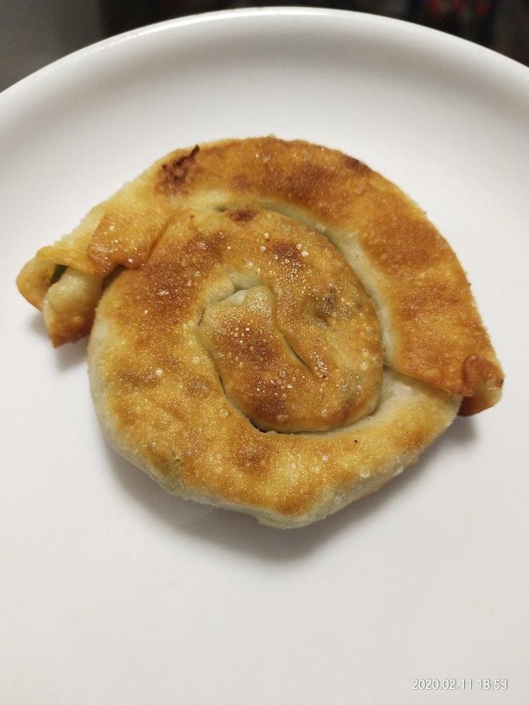 饺子皮葱油饼