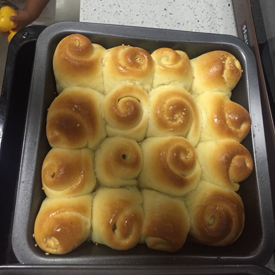 脆底蜂蜜小面包