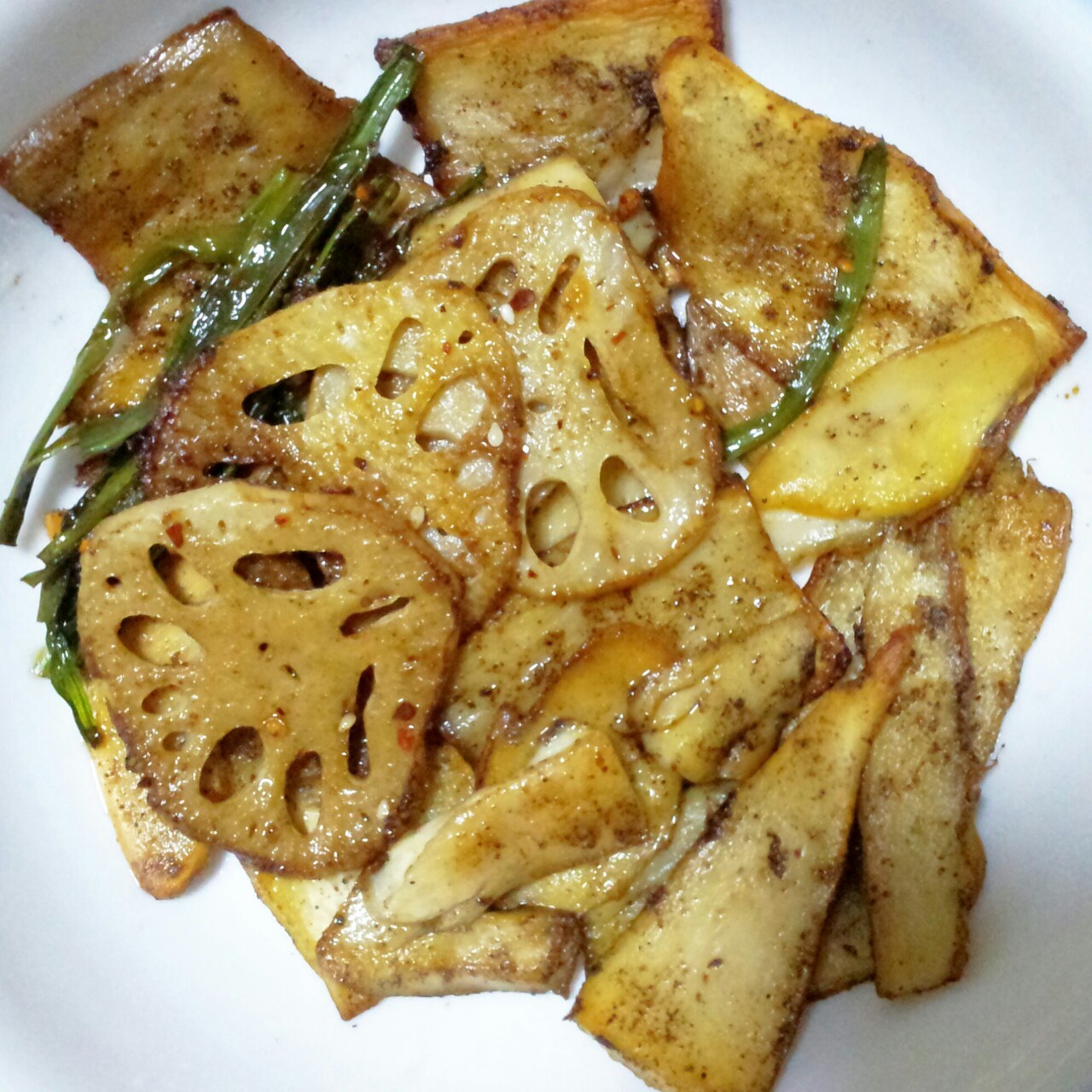 干煎杏鲍菇