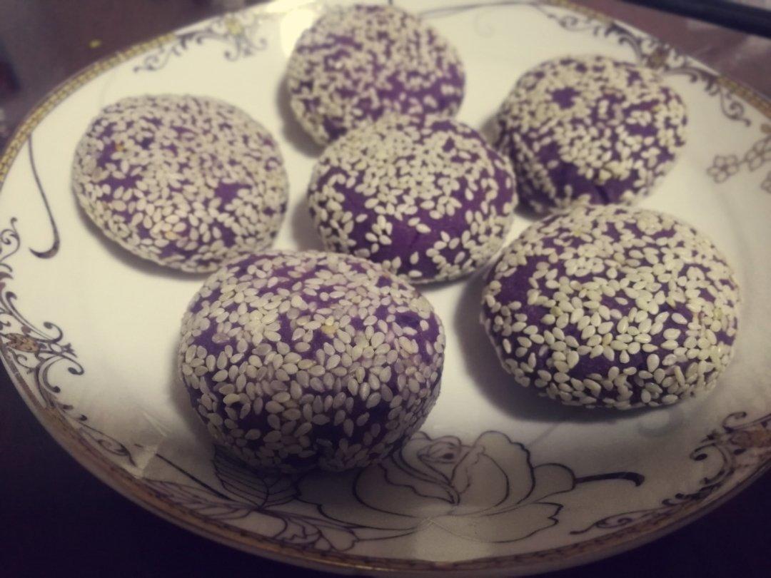 减肥必备紫薯饼