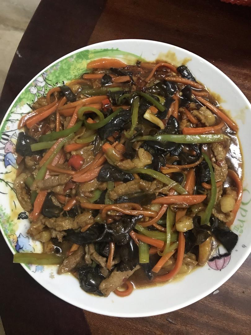少油版鱼香肉丝，简单快手，好吃下饭