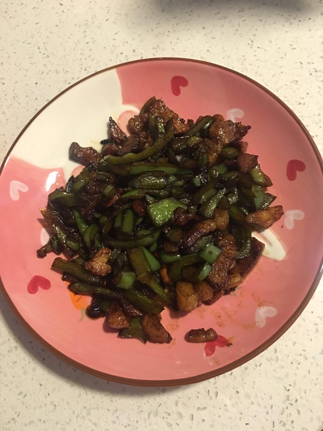 青椒炒肉