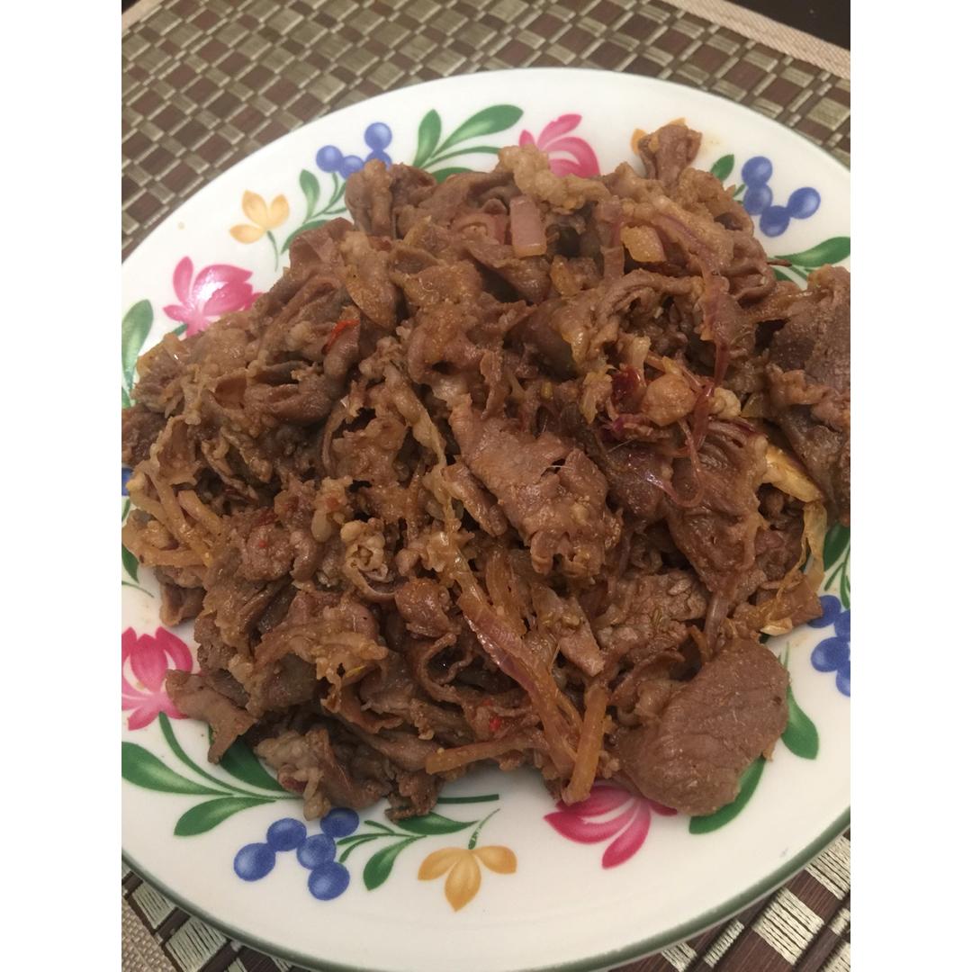 孜然羊肉