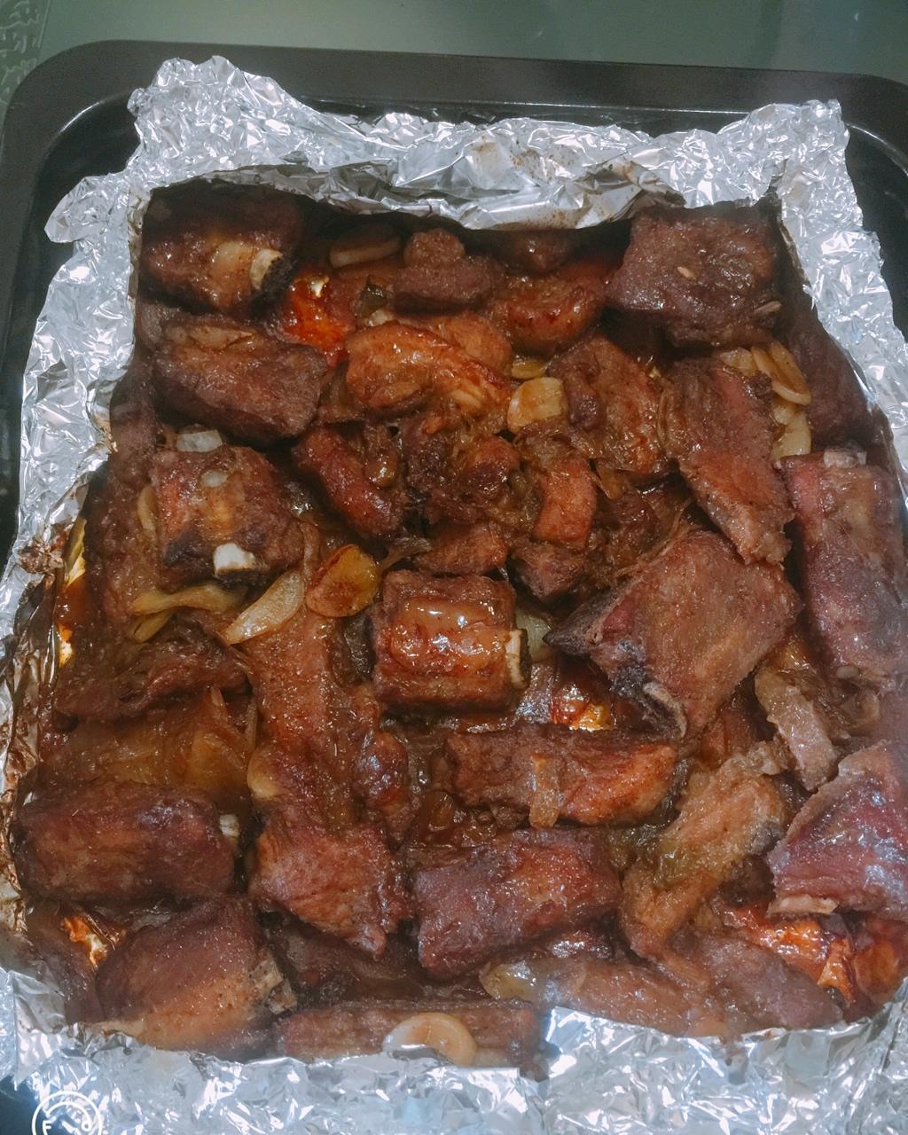 烤排骨 Roast Pork Ribs -yanyanfoodtube