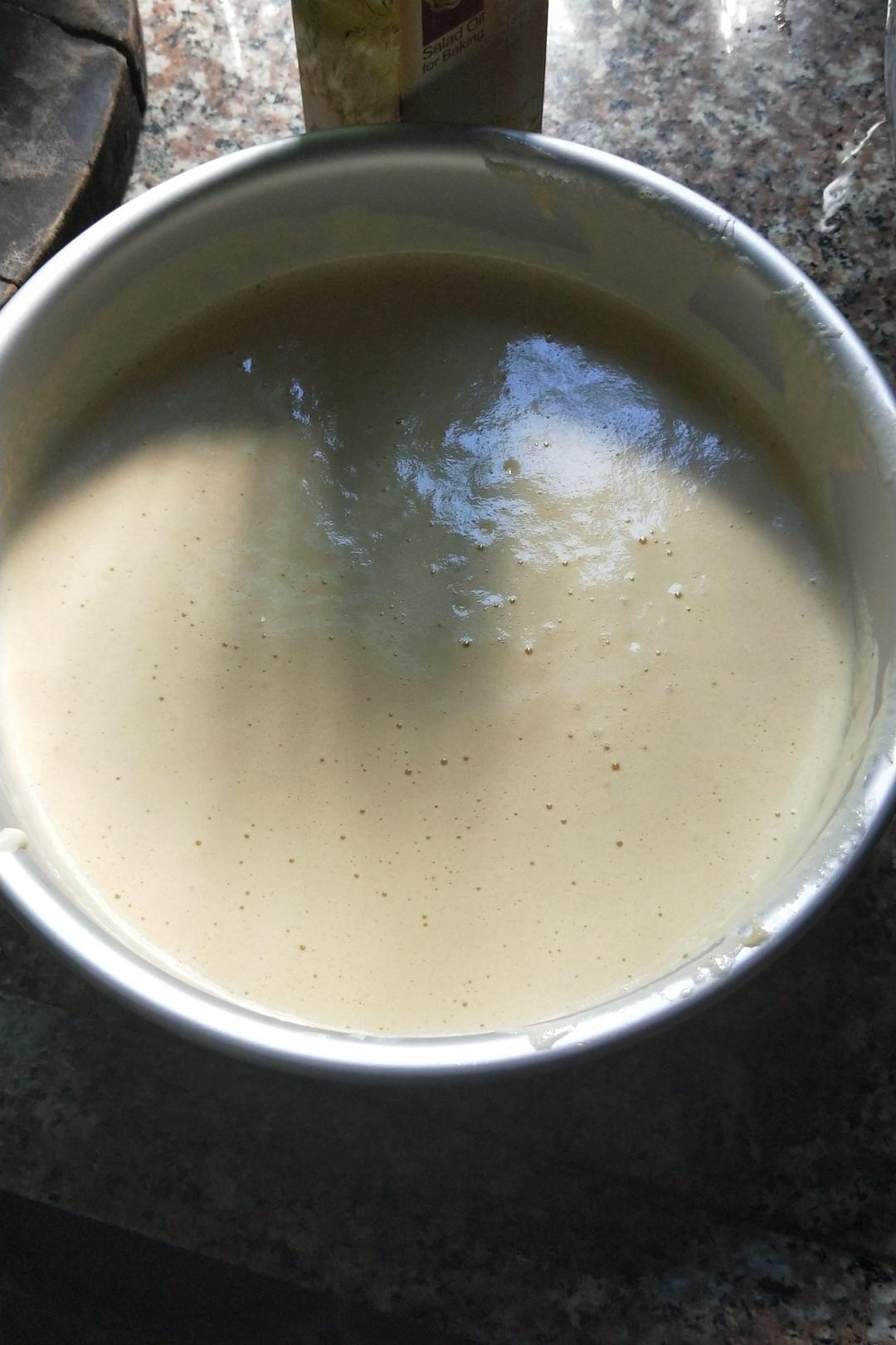 烤箱做蛋糕（戚风蛋糕的做法）