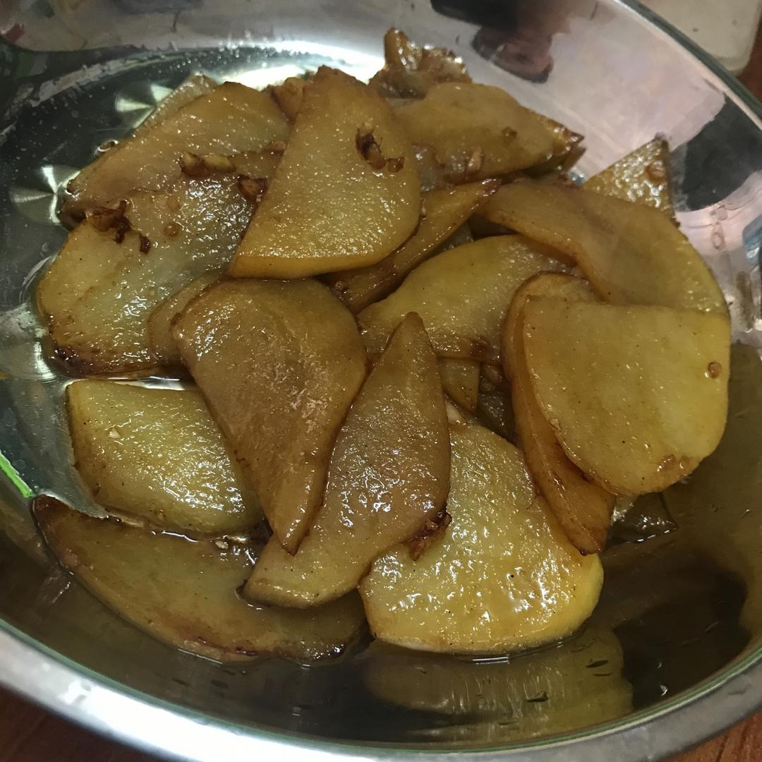 家常炒土豆片