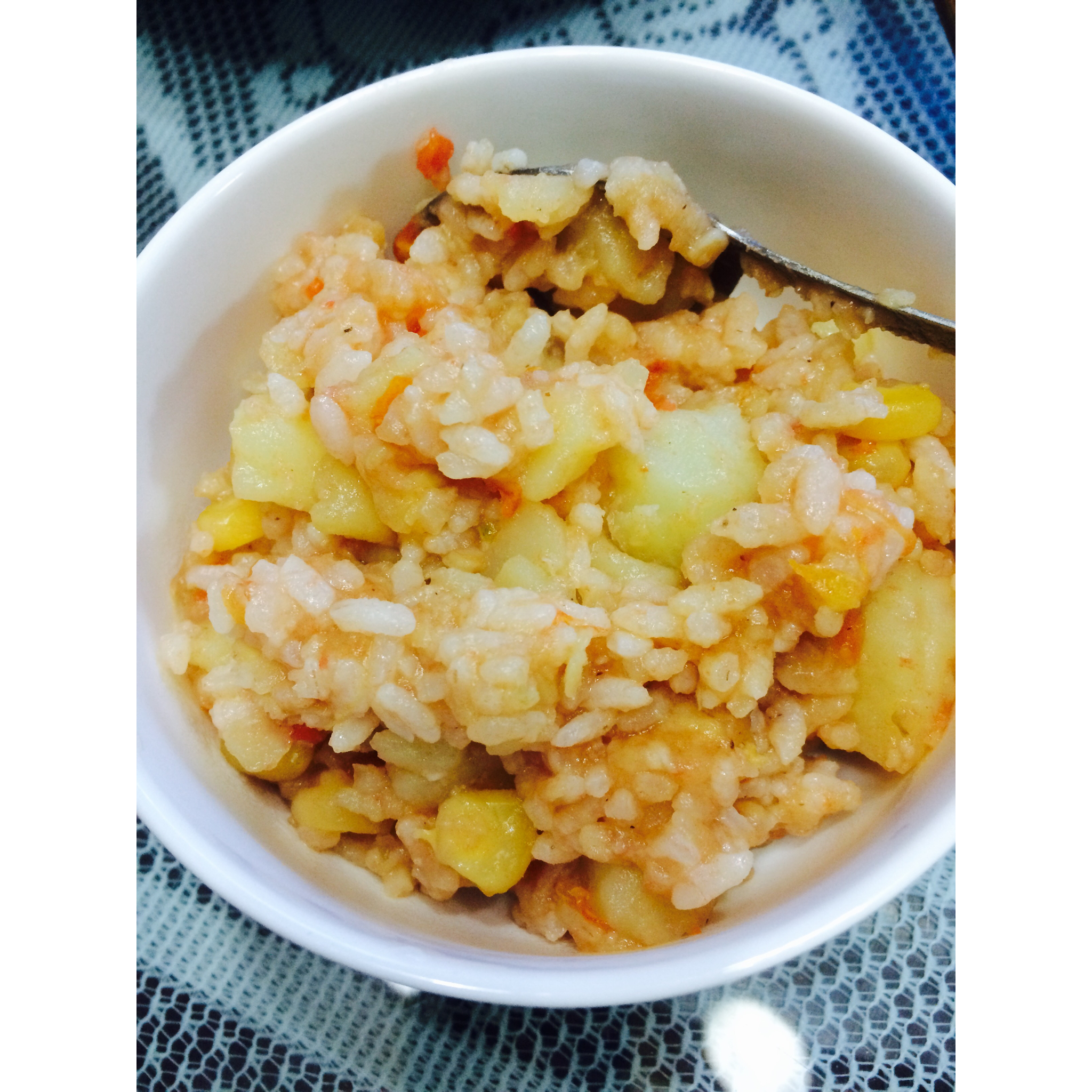 土豆焖饭（电饭锅版）