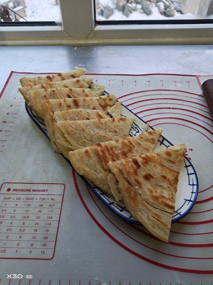 老北京麻酱红糖饼