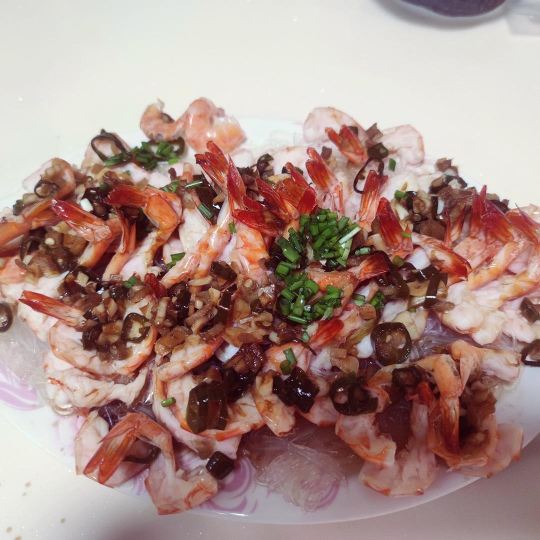 蒜蓉粉丝开背虾