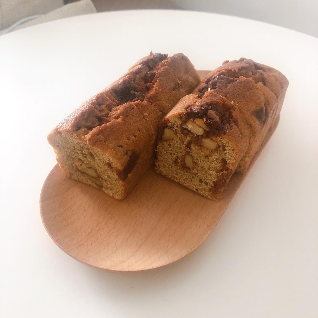 咖啡焦糖坚果磅蛋糕<熊谷裕子>