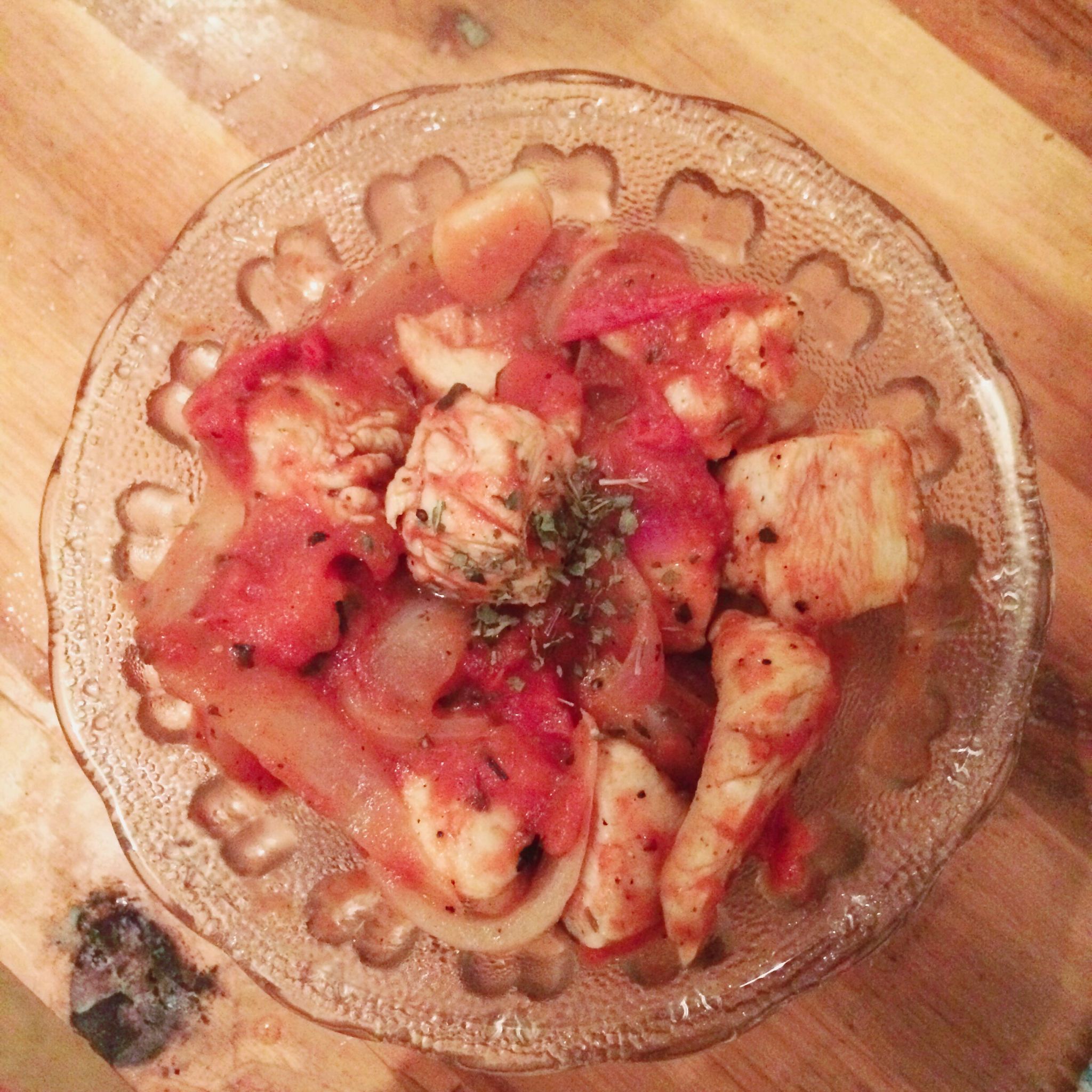 番茄炖鸡胸丨健康·三餐