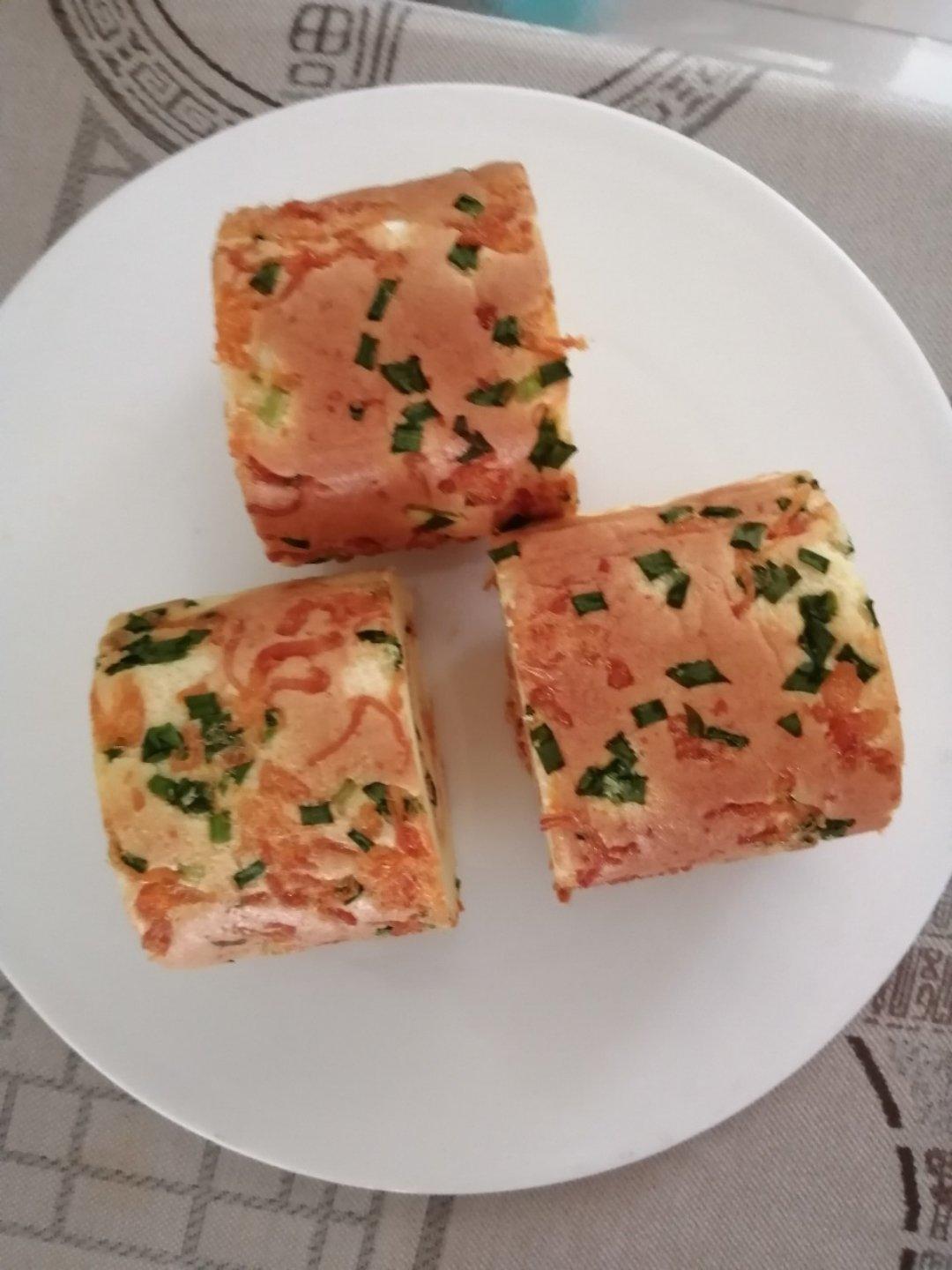 香葱肉松肥蛋糕卷～