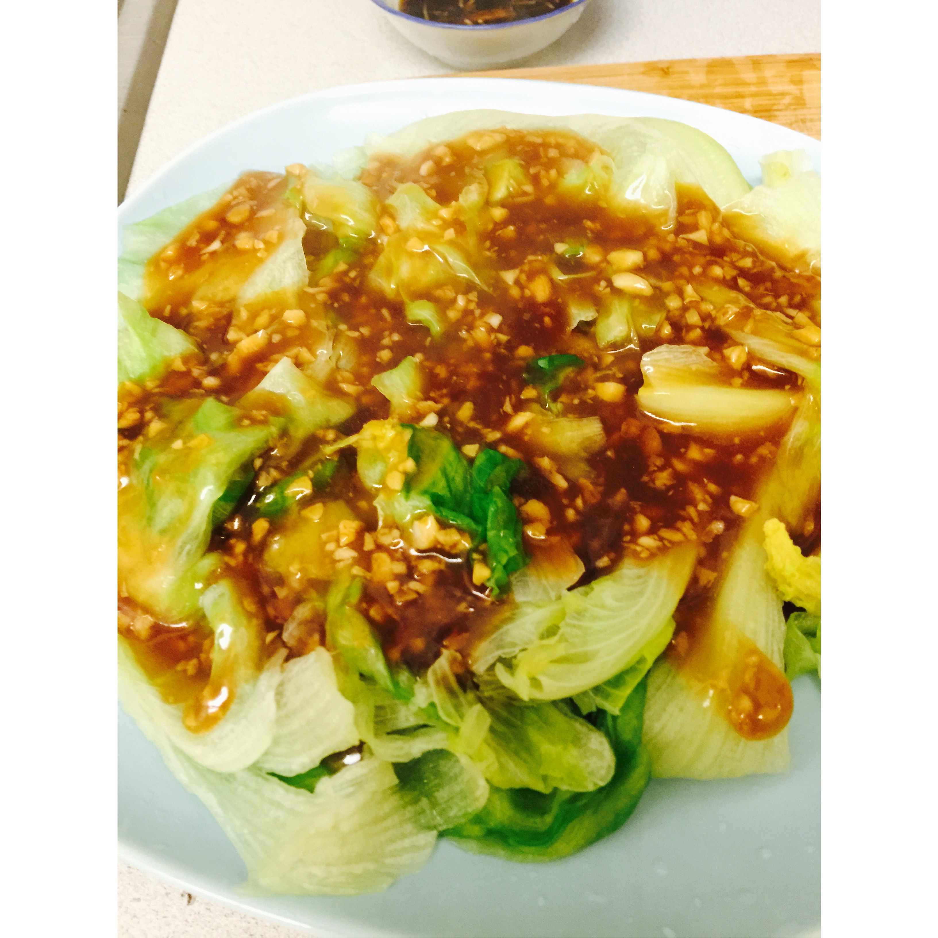 家常菜 蚝油生菜