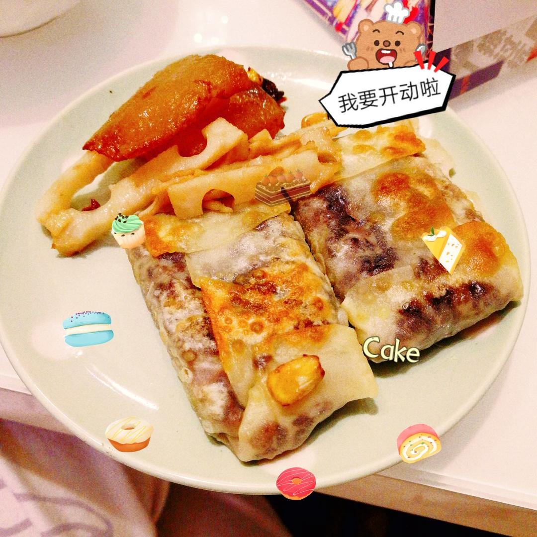 紫米馅锅贴【宝宝辅食】