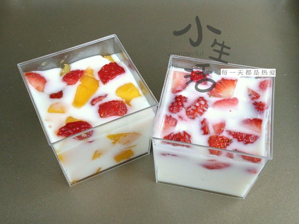 芒果牛奶果冻