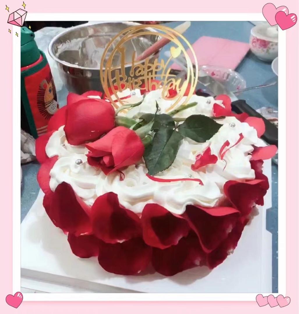 玫瑰花蛋糕