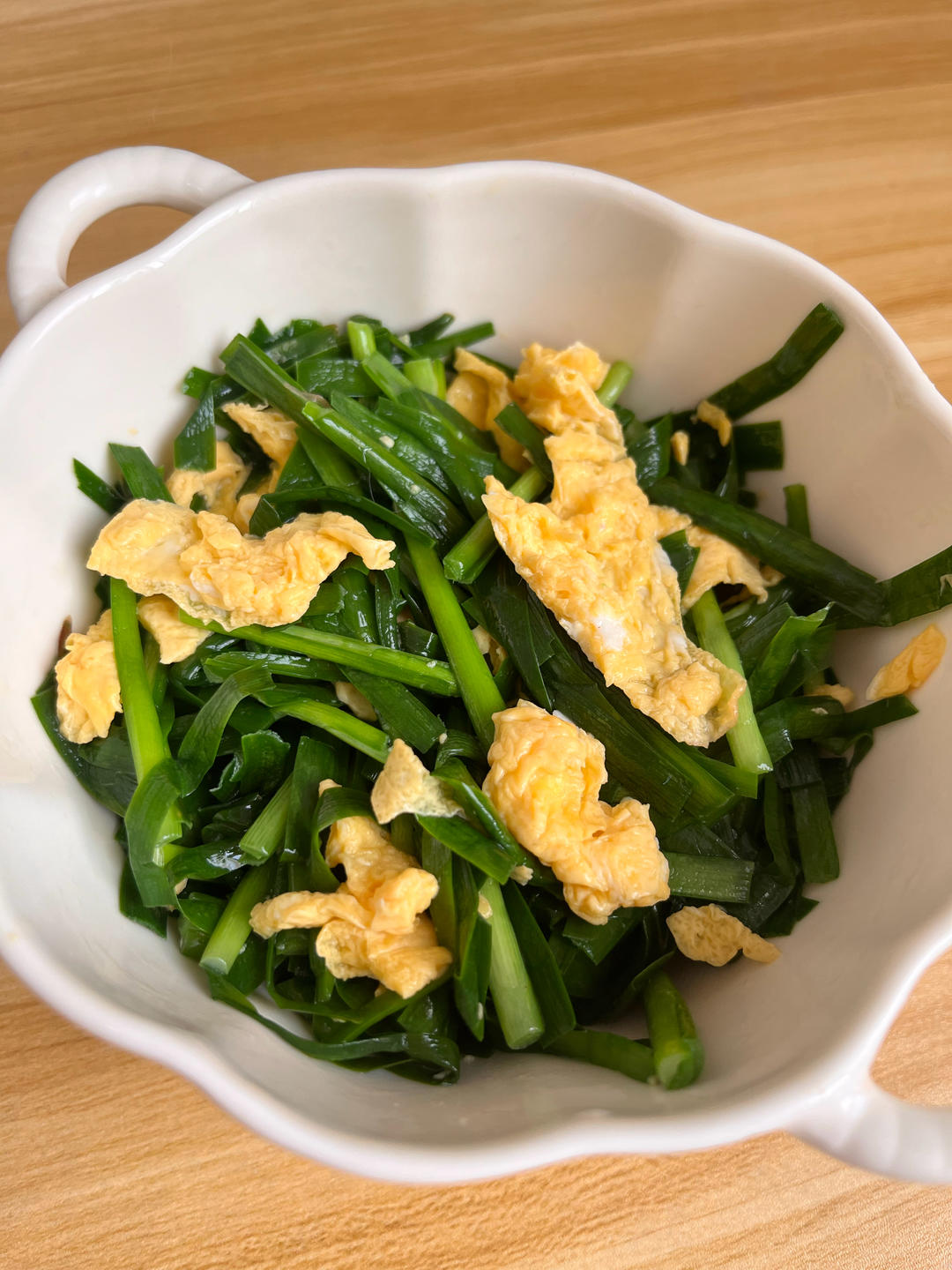 韭菜炒鸡蛋——三分钟快手下饭菜 掌握火候的秘诀