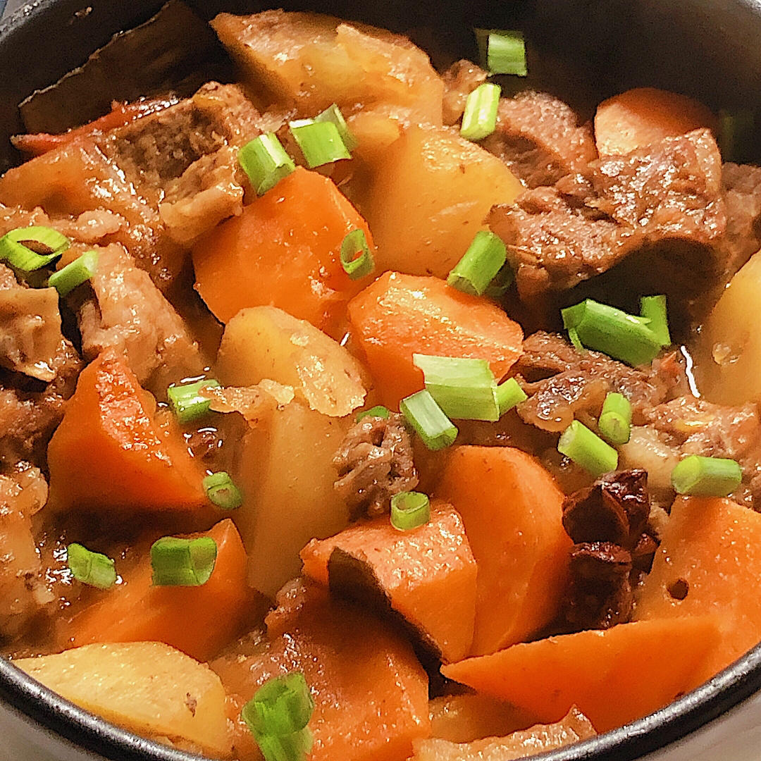 番茄土豆炖牛肉