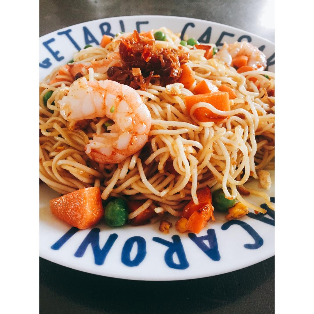 【XO酱耳光炒面】