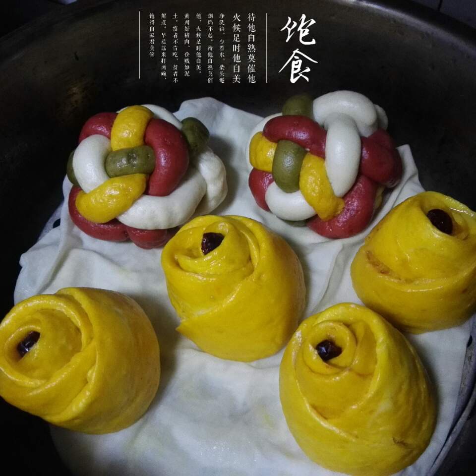 绣球馒头