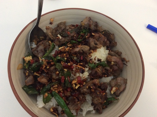 小米椒爆鸡胗