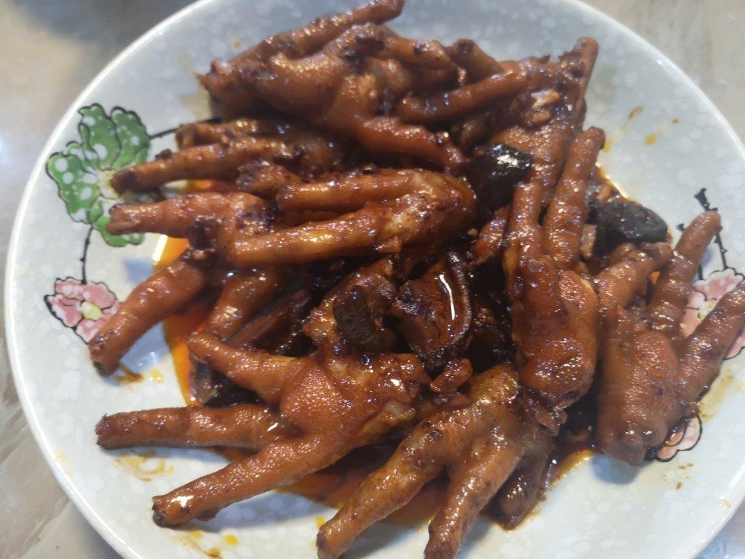 红烧鸡爪