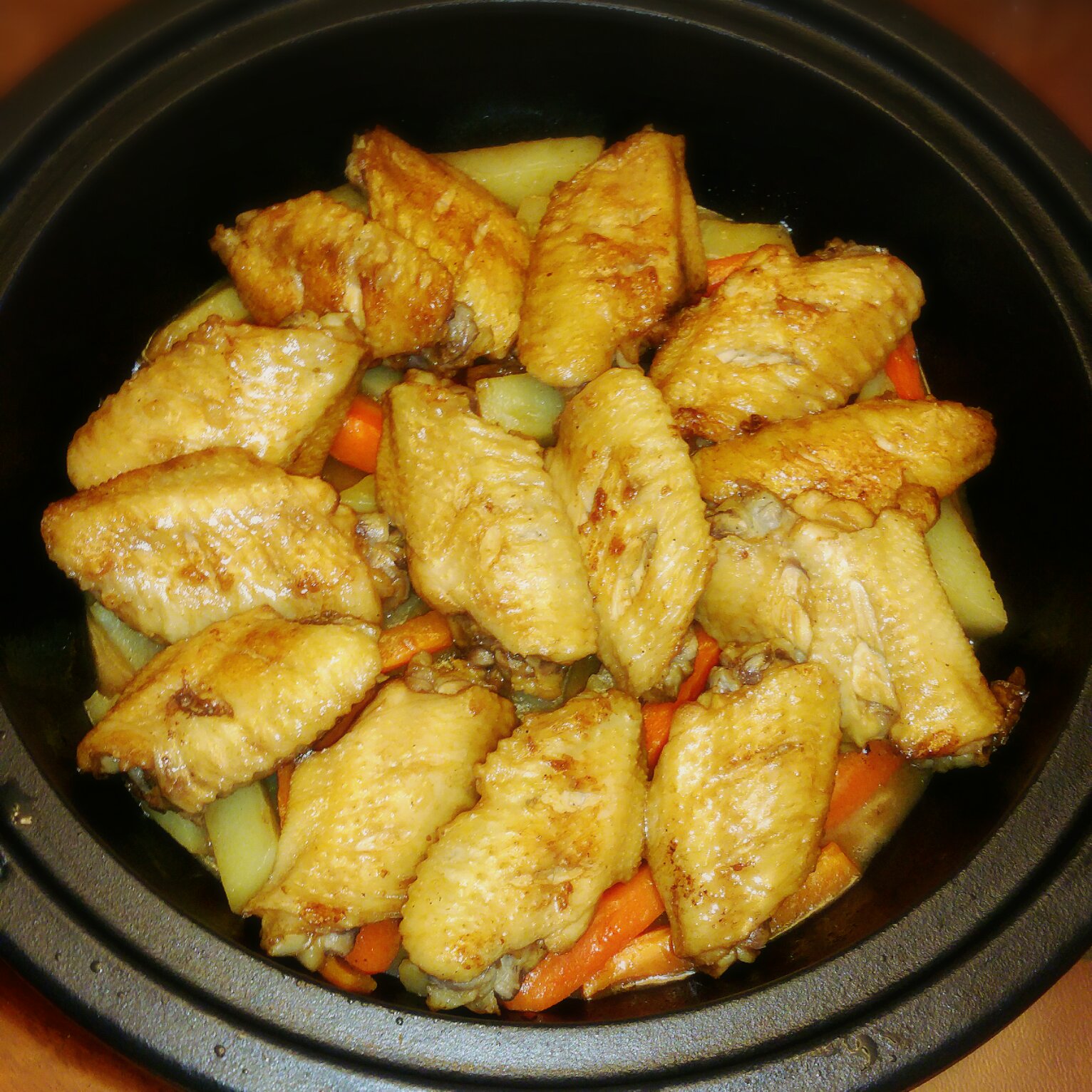 鸡翅土豆条（塔吉锅版）