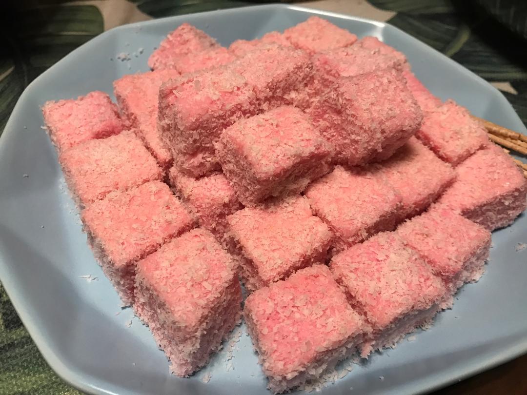 少女心爆棚的火龙果牛奶小方