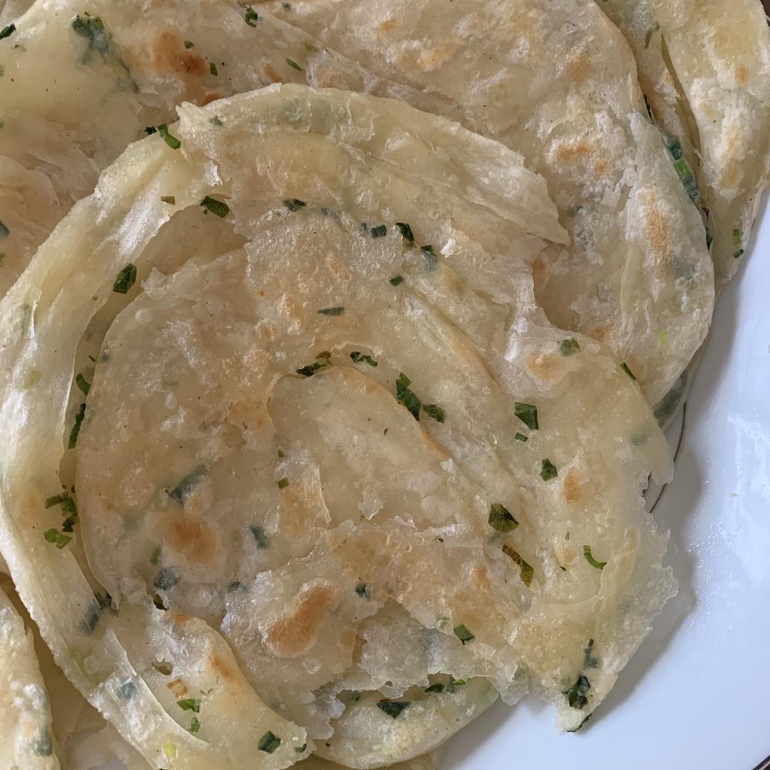 香酥好吃的葱油饼（无猪油版手抓饼皮2）