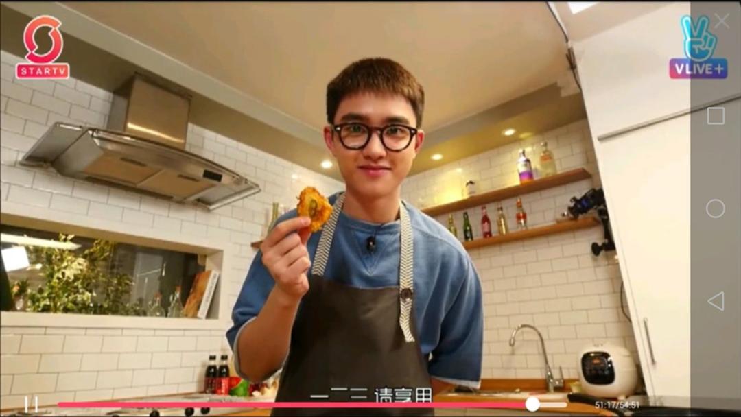 Cooking With Kyungsoo来自EXO都暻秀的煎饼