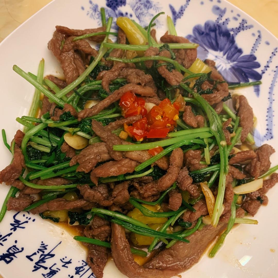 [超下饭]泡椒香菜牛肉