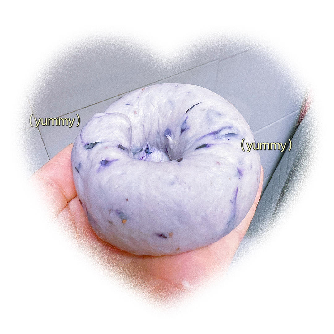 奶香蓝莓乳酪贝果💗新鲜水果香气🥯