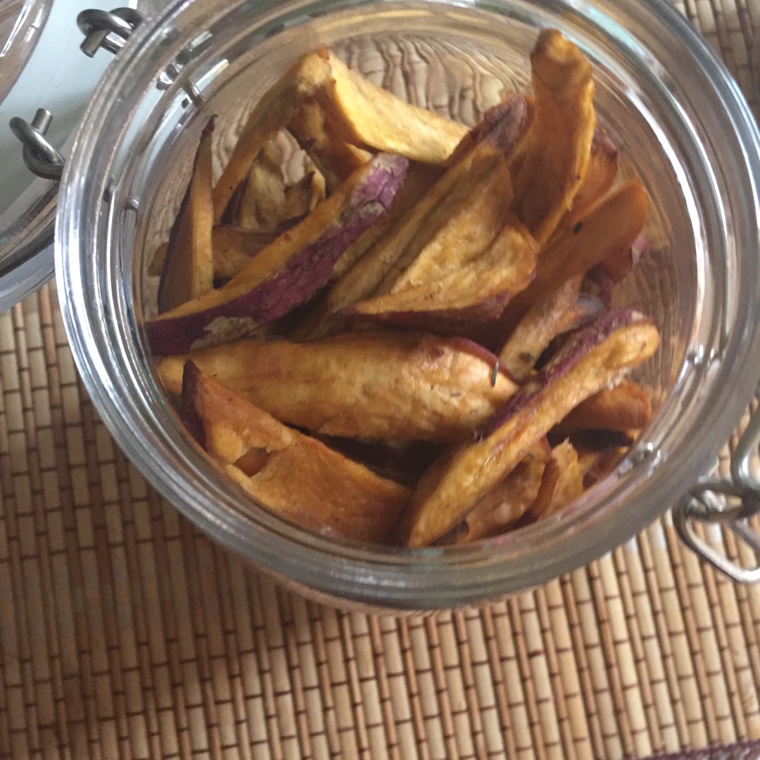 蜂蜜肉桂烤红薯条