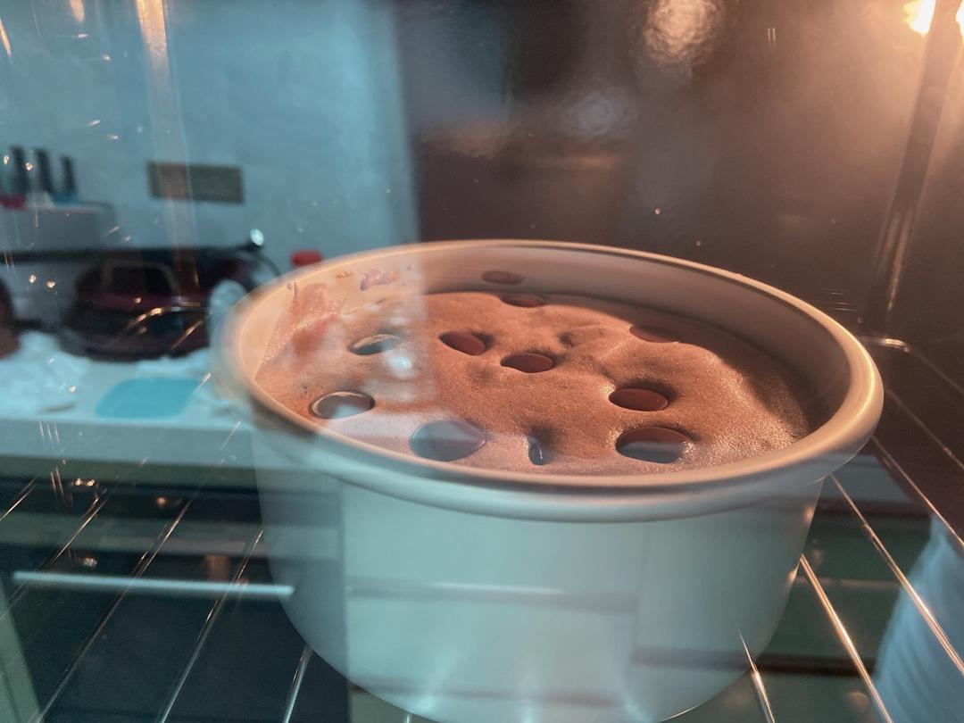 6寸可可戚风（内附8寸5蛋配方）