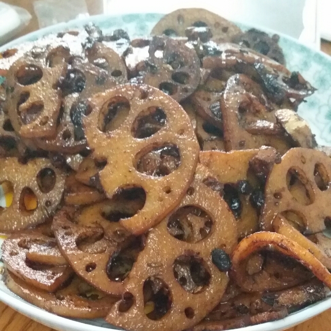 老干妈孜然莲藕