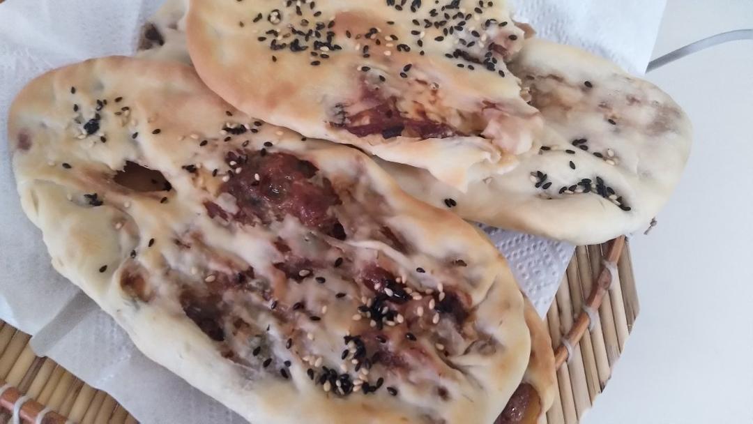 烤箱版鲜肉锅盔