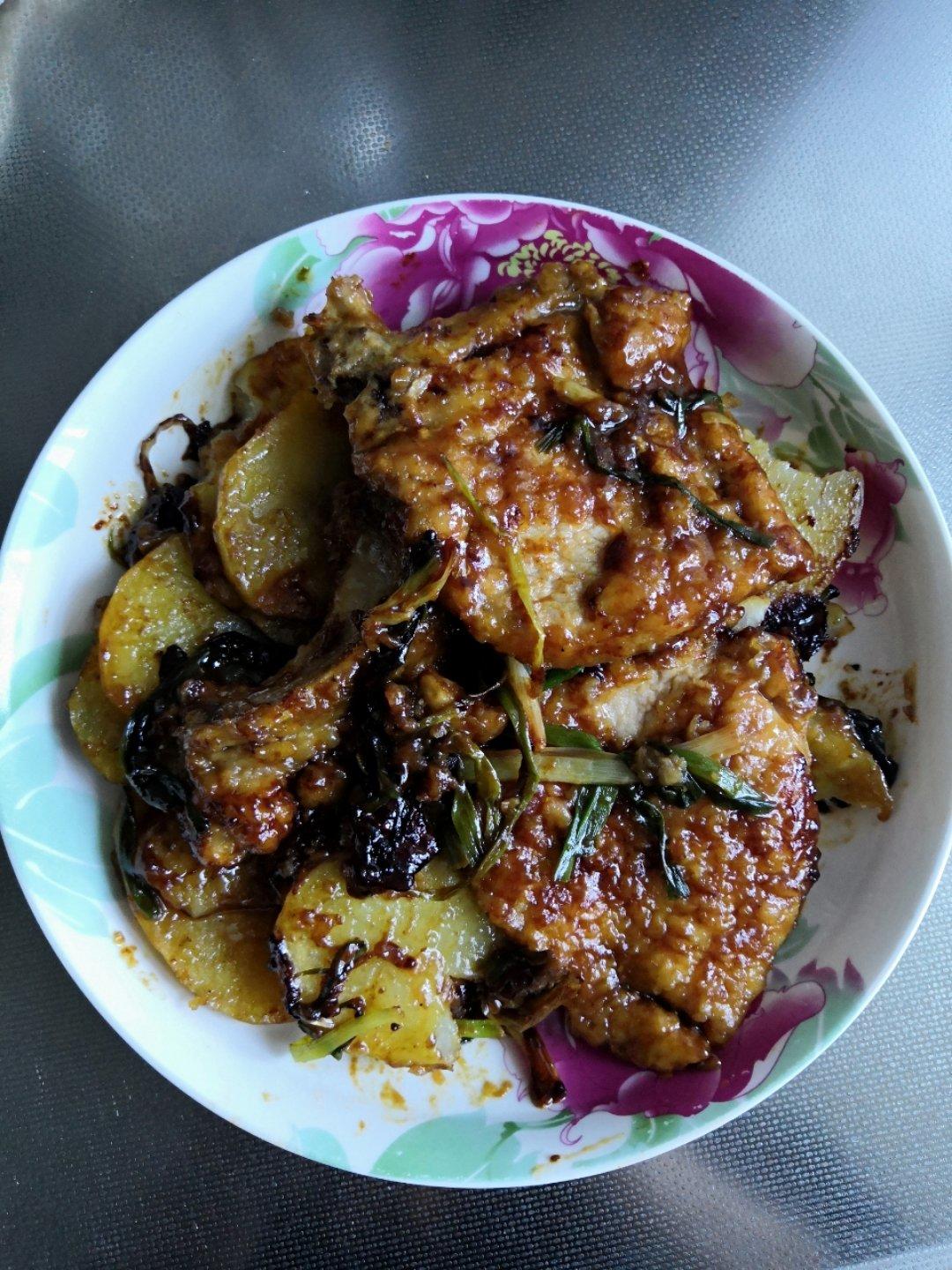 超嫩超香的葱烤大排