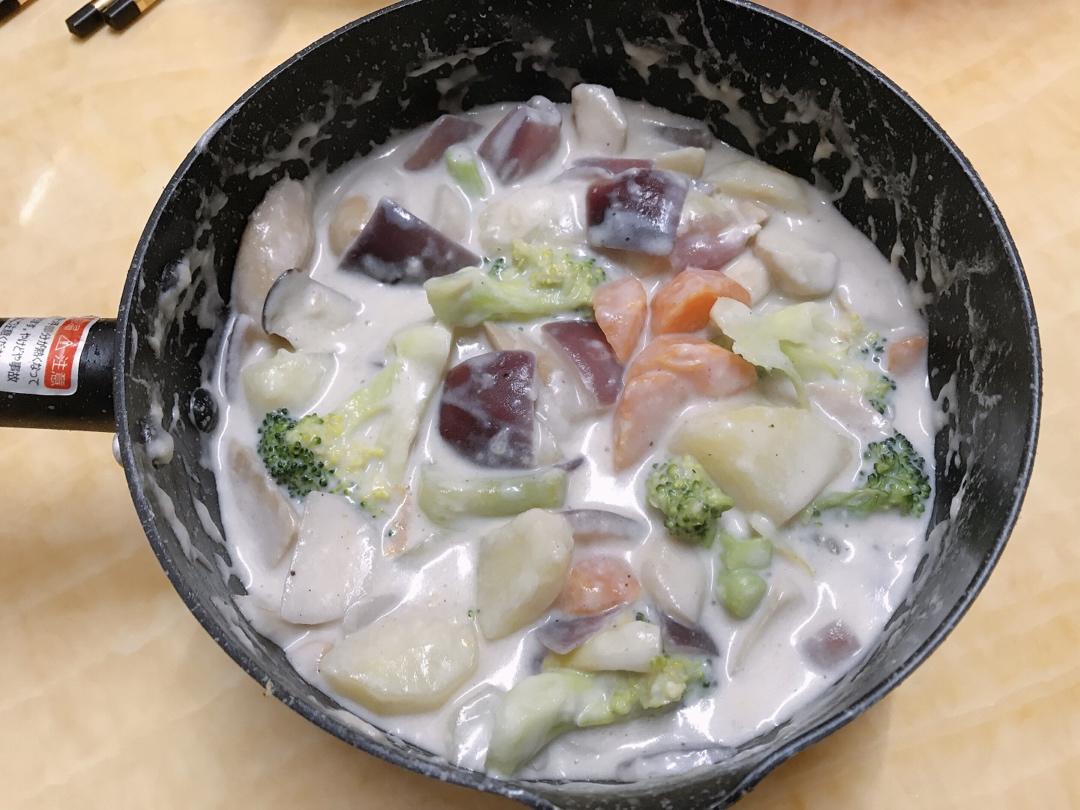 奶油炖菜