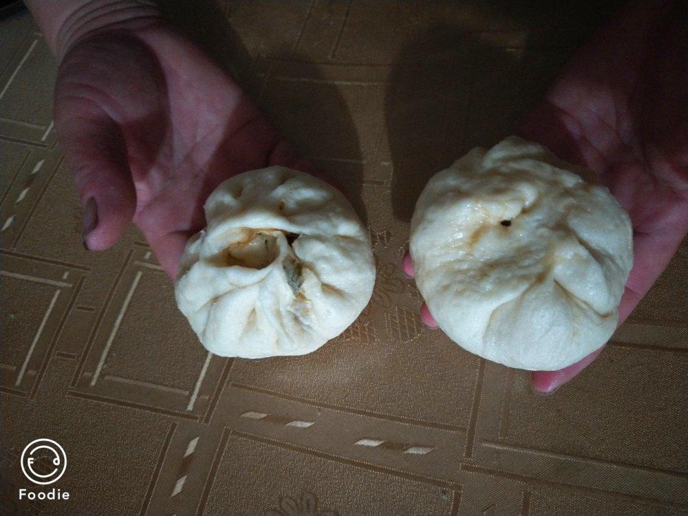 手工包子（肚脐包）